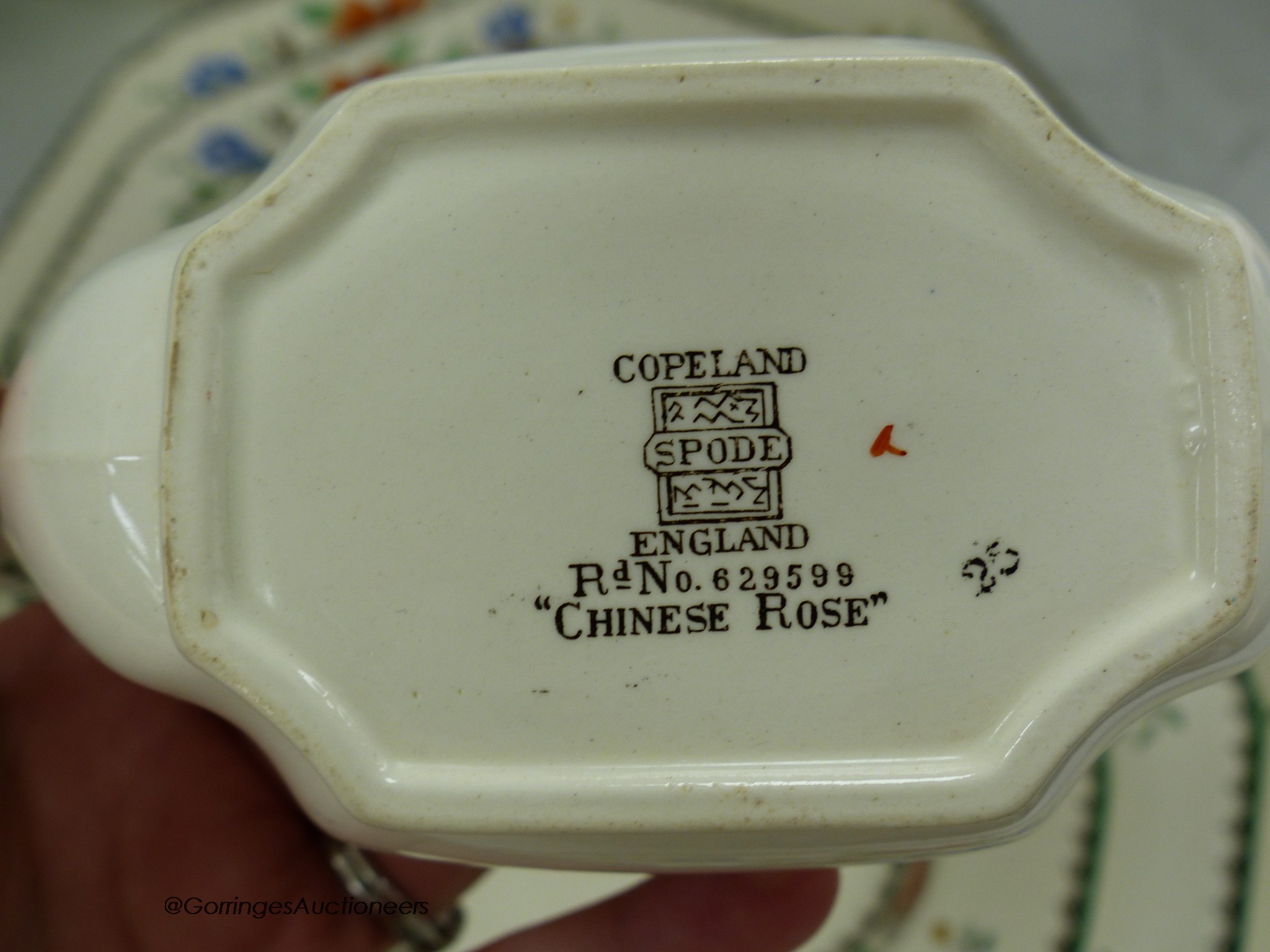 A Spode Chinese rose part dinner service - Image 2 of 2