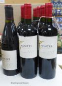 Ten bottles of Montes Cabernet Sauvignon 2005 and two bottles of Montes Pinot Noir