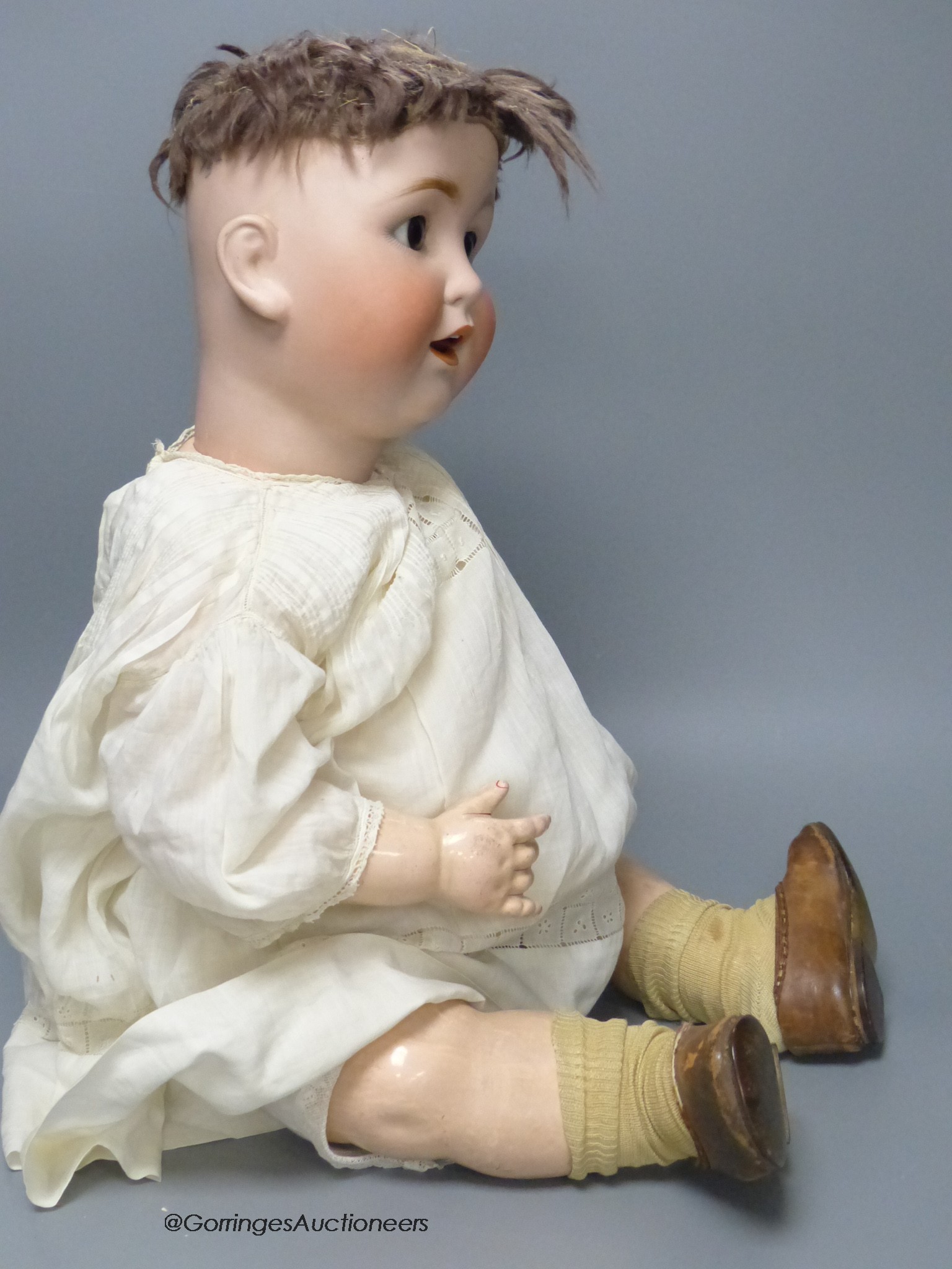 A German bisque headed doll, by Catterfelder Puppenfabrik marked CP58 - Image 2 of 4