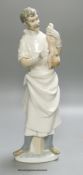 A Lladro figure of a doctor, 36cm high