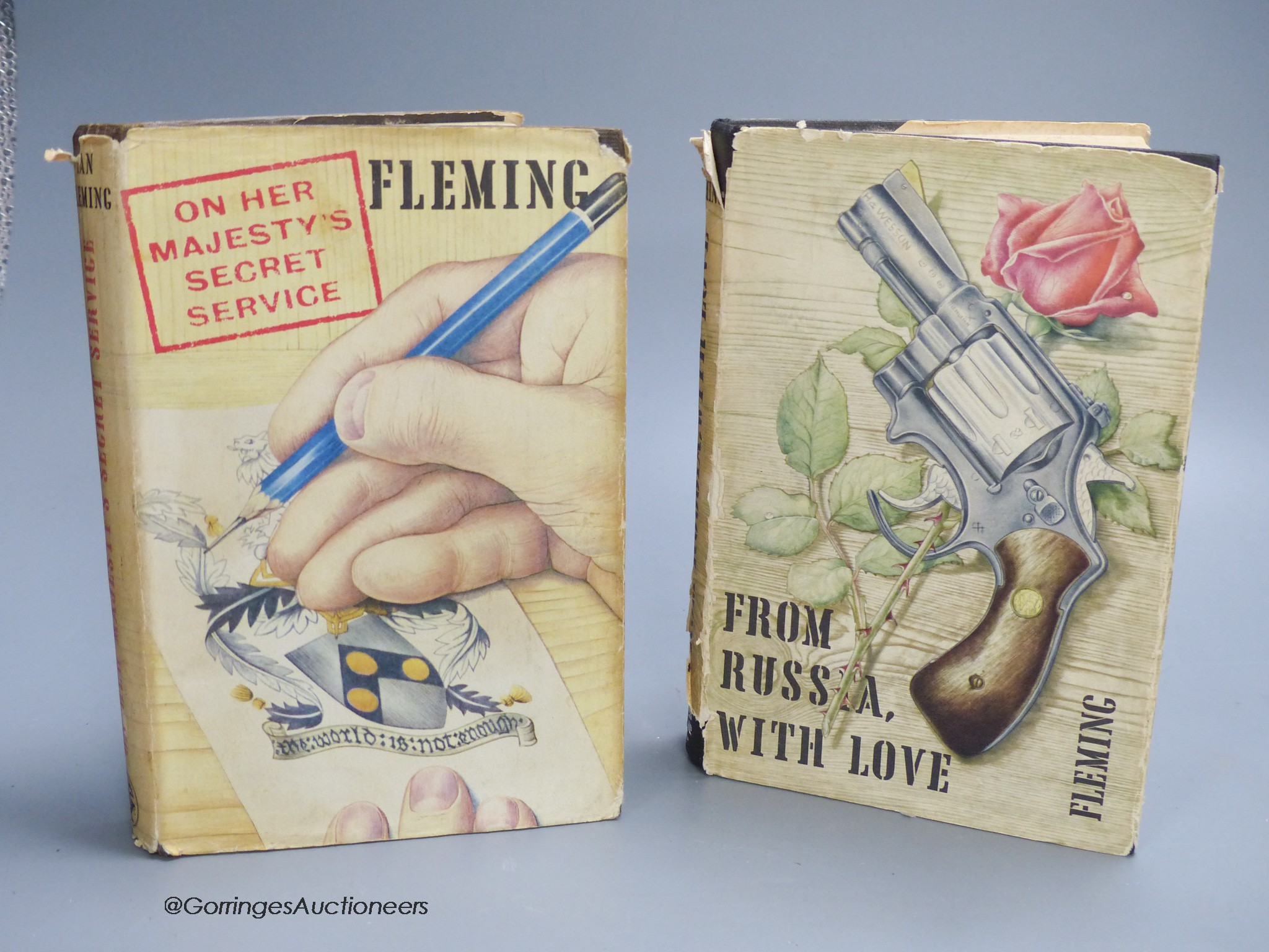 ° Fleming, Ian - On Her Majesty’s Secret Service, 1st edition, with unclipped d/j designed by - Image 8 of 8