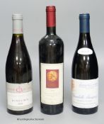 Eleven bottles of Chambolle Musigny 2003, four bottles Nuit Saint Georges, 2003 and two bottles of