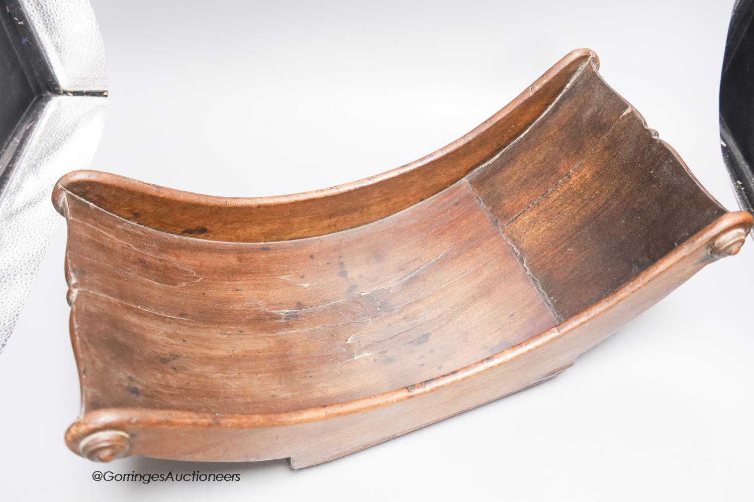 A 19th century mahogany cheese coaster, width 53cm - Image 3 of 5