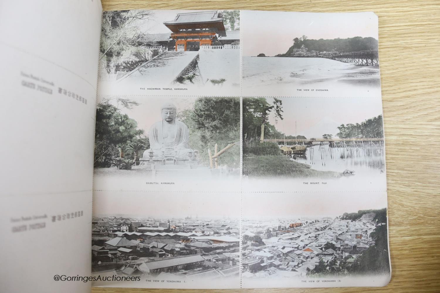 Postcards - Celebrated Sights of Japan, 72 postcards, published by Benrido, Kyoto, Japan - Image 2 of 4