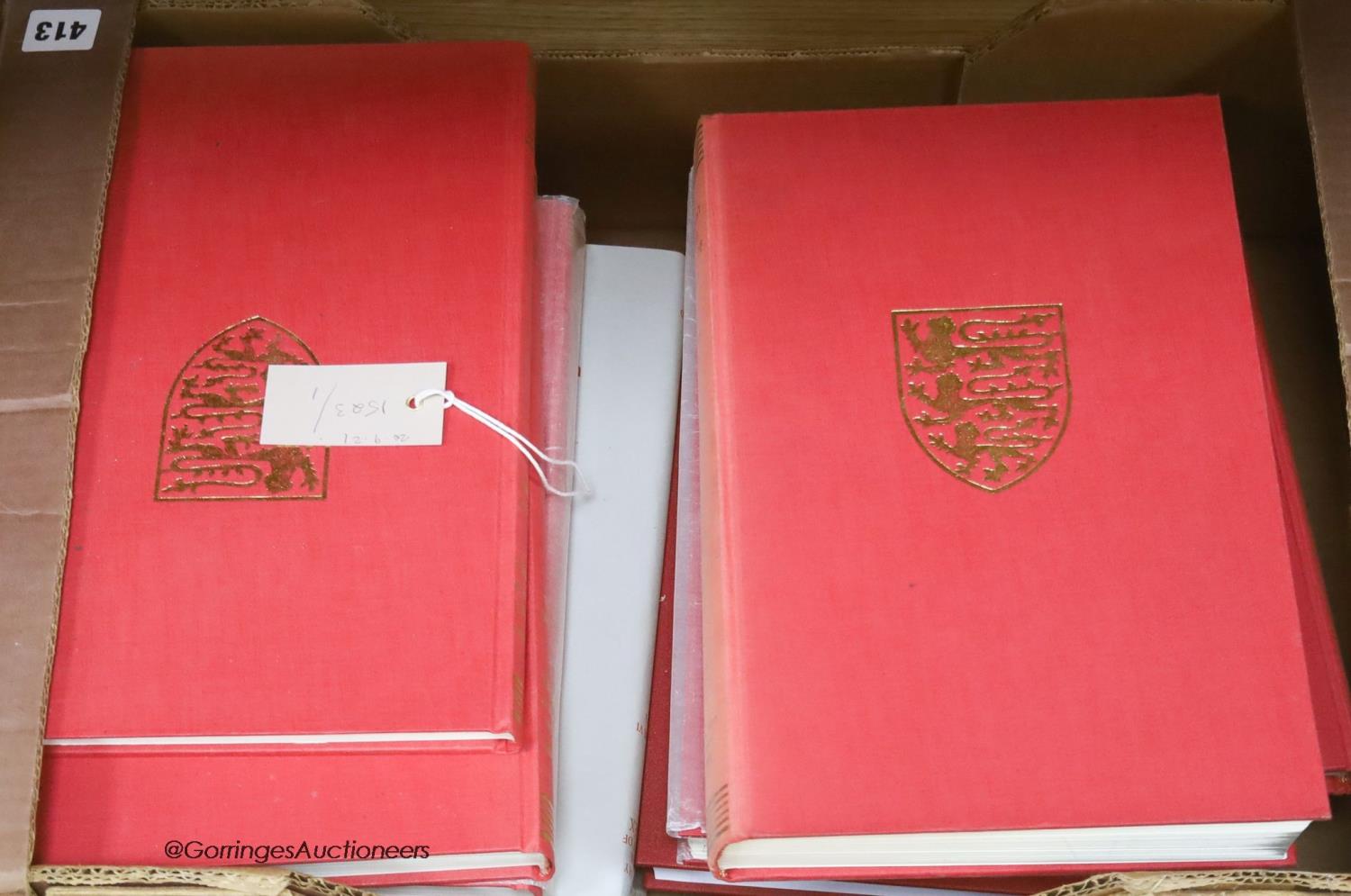 ° History of the County of Sussex volumes (11)