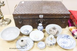 A collection of Chinese and Annamese shipwreck ceramics, Song to 19th century including bowls and