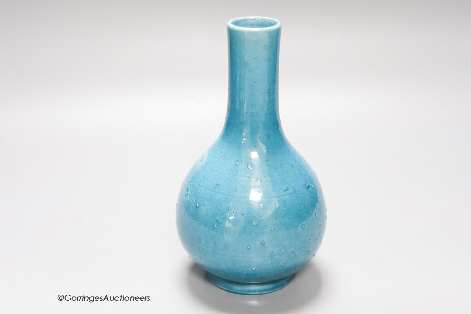 A Chinese turquoise glazed bottle, height 7cm - Image 2 of 3