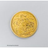 A George IV 1822 gold sovereign, F.