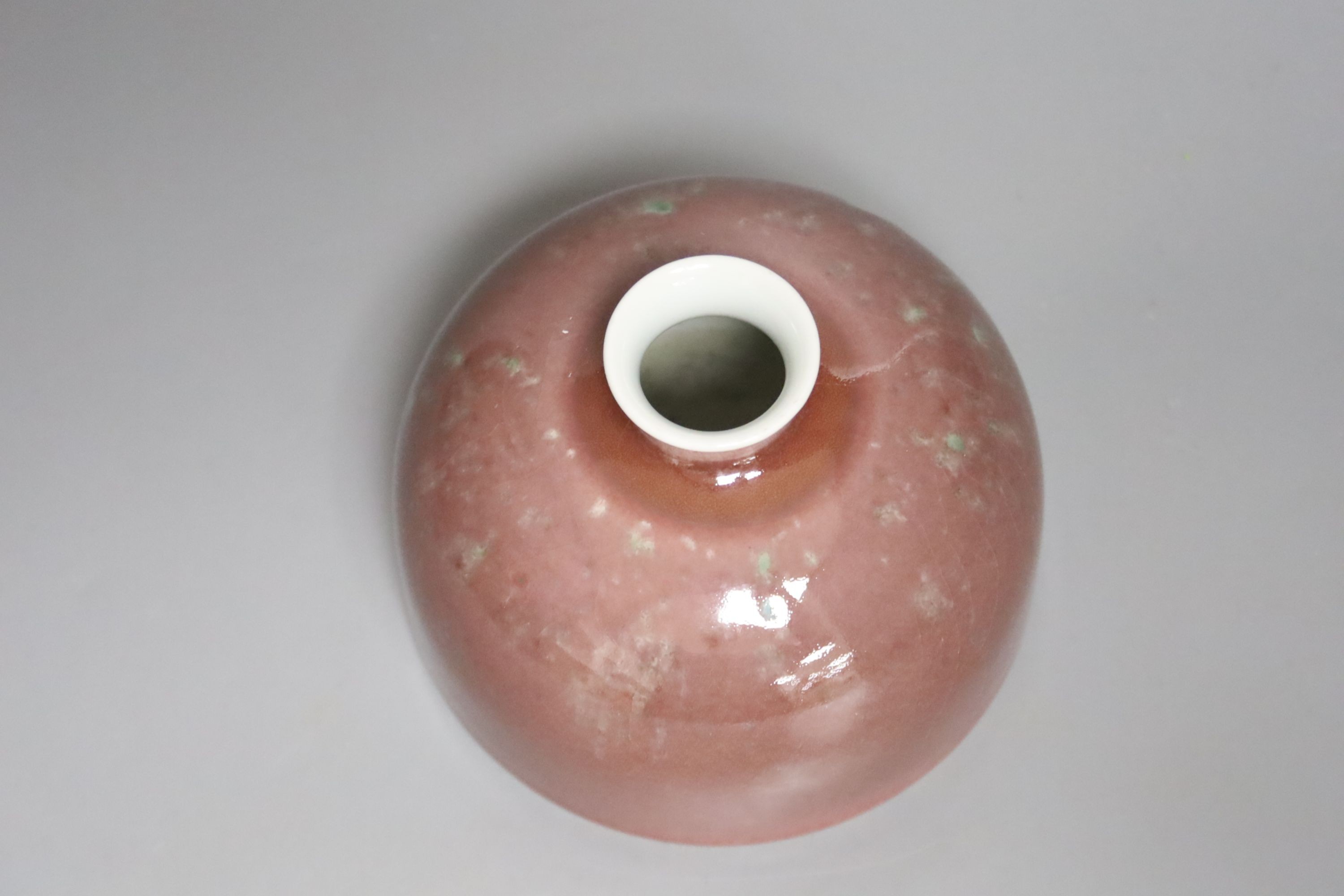 A Chinese ox-blood water pot, height 9cm - Image 2 of 3