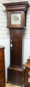 A George III oak 8 day longcase clock, marked Waggitt, Richmond, height 213cm