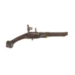 A Turkish market flintlock pistol, length 54cm