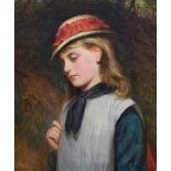 Charles Sillem Lidderdale (1831-1895)EmilyOil on canvas60 x 50cm.