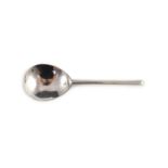 A rare James I slip top silver spoon, initialled to bowl underside, ‘A.D’, and ‘PE’ over ‘H’ to