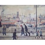 § Laurence Stephen Lowry (1887-1976)'View of a Town'lithographsigned in pencil, from the edition of