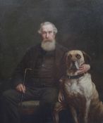 Attributed to Joseph Vernet (aka Vincent) Gibson (active 1860-1890), ,Portrait of William John