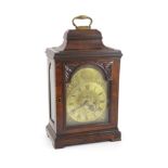 John Draper of Witham. A George III mahogany bracket timepiece,with plain architectural case,