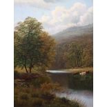 William Mellor (1851-1931)Wathenlath Beck, Borrowdale, CumberlandOil on canvasSigned61 x 46cm.