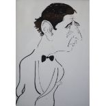 § Mark Boxer (Marc) b.1931The Prince of Wales, 1981Pen, brush and inkInscribed ‘for Tom from Mark