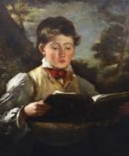 William Smellie Watson (1796-1874)The StudentOil on canvas76 x 63cm.