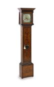 James Desenne of Shoreditch. A late 17th century marquetry inlaid walnut eight day longcase