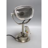 A Vespa lamp table lamp, height 36cm