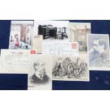 A collection of postcards