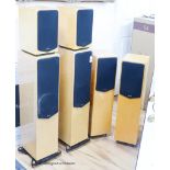 Six Quad speakers