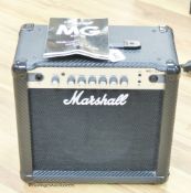 A Marshall MG15 CFR amp
