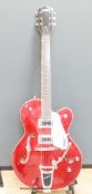 A Gretsch electromatic Bigsby G 5420T electric guitar