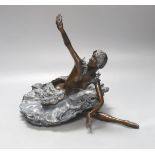 Tom Merrifield, a bronze of a ballet dancer, 28cm tall