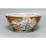 An 18th century Chinese famille rose punch bowl30cm