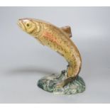 A Beswick figure of a trout, model no. 1032