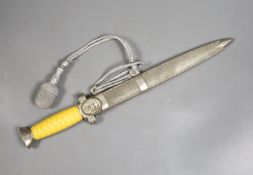 WWII German Red Cross leaders dagger