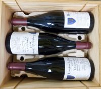 Six bottles of Hospices de Beaune 2005 Pommard wine