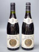 Two bottles of Jaboulet-Vercherre Beaune "Clos de L'Ecu", 1989