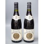 Two bottles of Jaboulet-Vercherre Beaune "Clos de L'Ecu", 1989