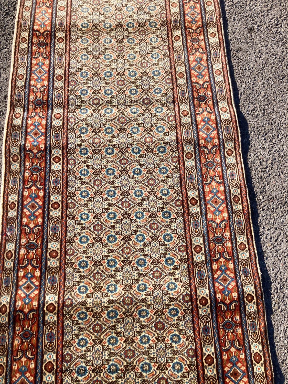 A Mood rug, 394 x 80cm - Image 3 of 6