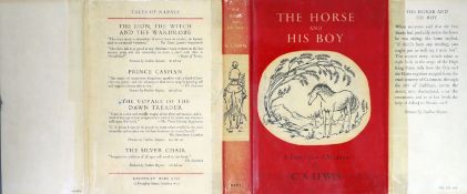 ° Lewis, Clive Staples - The Horse and His Boy, 1st edition, 8vo, illustrated by Pauline Baynes,