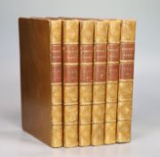 ° Porteous, Beilby - The Works, 6 vols, with engraved portrait, calf, T. Cadell, London, 1823