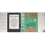 ° Christie, Agatha - Ten Little Niggers, 1st edition, 8vo, ad at rear for Hercule Poirot’s Christmas