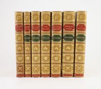 ° Surtees, Robert Smith - [Sporting Novels], 7 vols, calf gilt, comprising, Jorrick’s Jaunts and