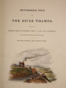 ° Westall, William and Owen, Samuel - Picturesque Tour of The River Thames, qto, calf with marbled