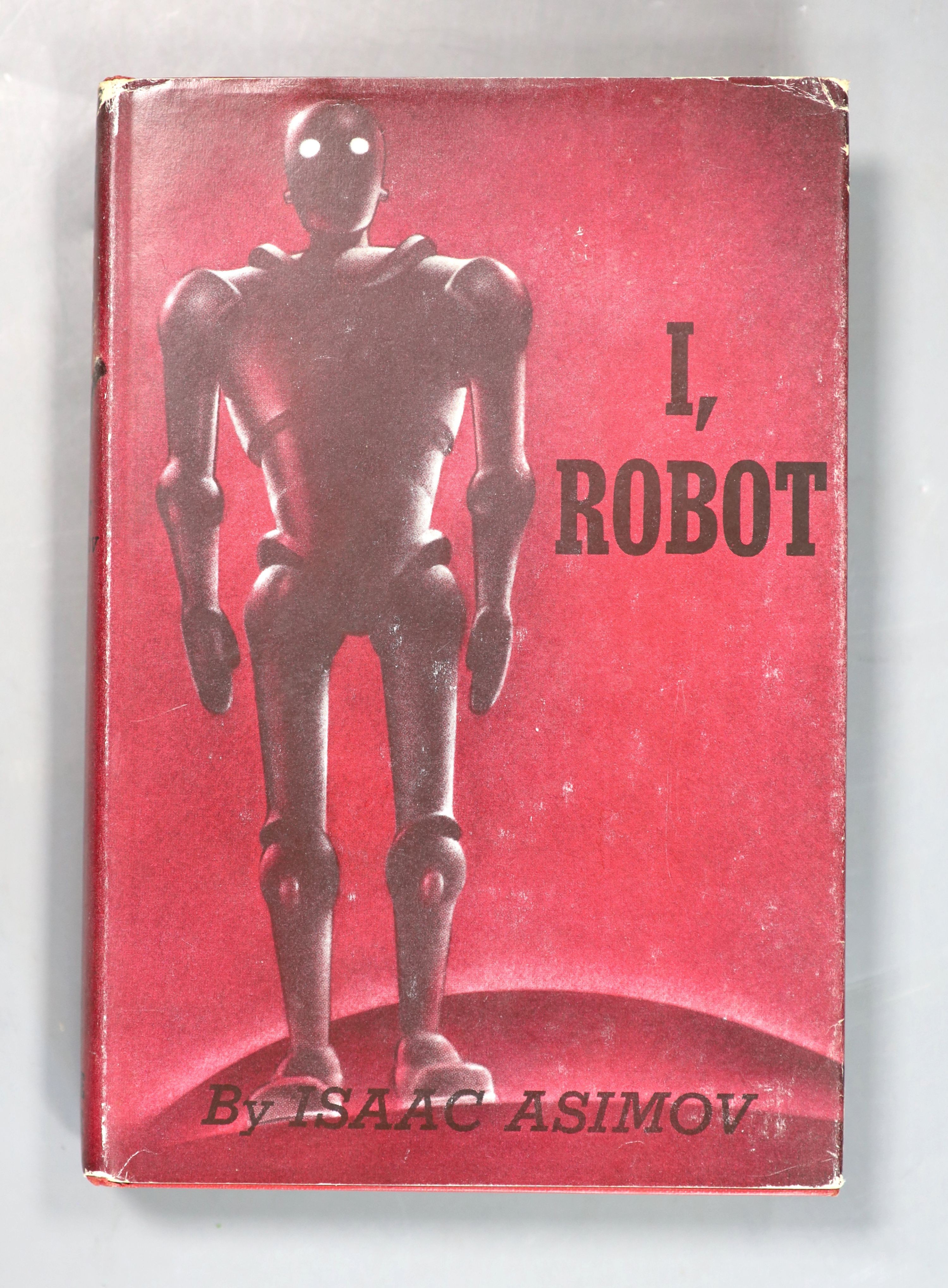 ° Asimov, Isaac - I, Robot, 1st edition, 1st printing, 8vo, original red cloth, slight stains to fly - Image 2 of 5