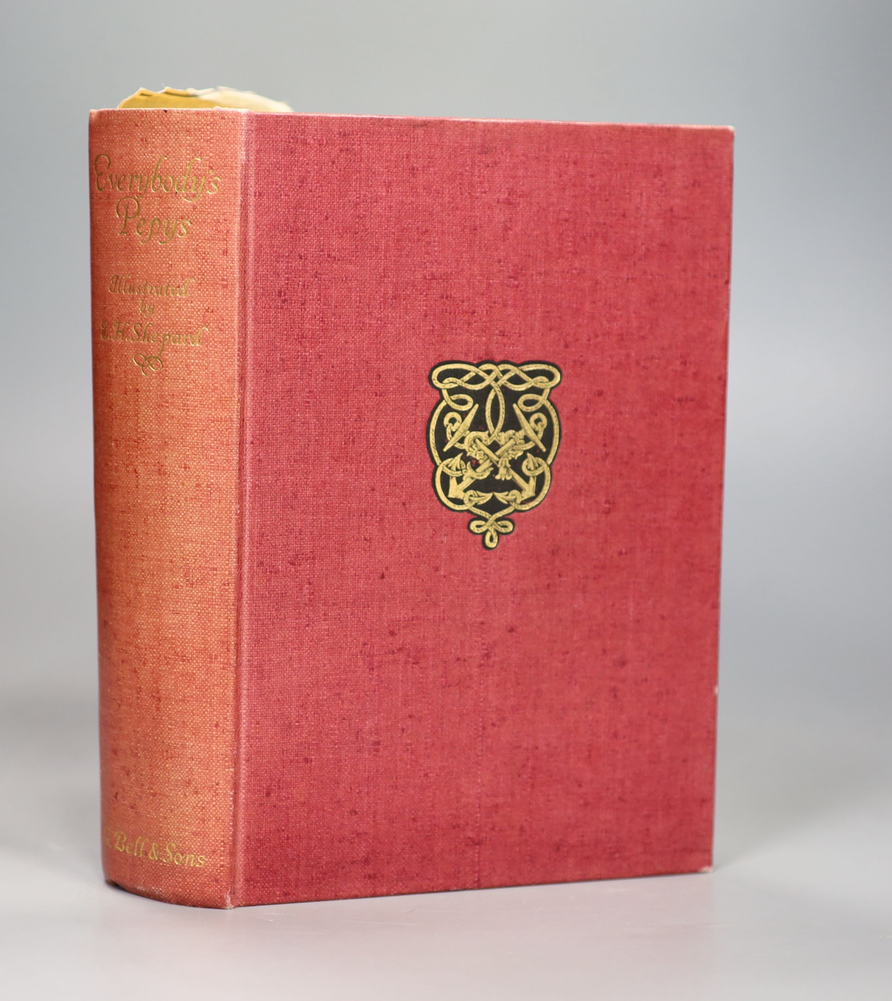 ° Pepys, Samuel (edited and abridged by O.F. Morshead) - Everybody’s Pepys, 8vo, red cloth, one of - Image 11 of 12