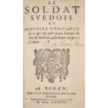 ° [Spanheim, Friedrich] Le Soldat Suedois …engraved title vignette; contemp. gilt-ruled calf with