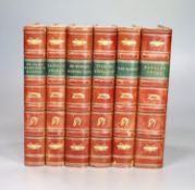 ° Surtees, Robert Smith - The ‘’Jorrocks’’ edition, 6 vols, 8vo, illustrated by John Leech,