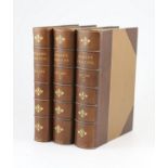° Mutter, Richard - The History of Modern Painting, 3 vols, qto, half calf, London, 1895-96