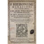 ° Marafioti, Girolamo - F. Hieronymi Marafioti polistinensis….De Arte Reminiscentiae per loc…12mo,