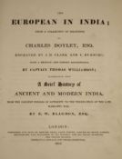 ° Williamson, Thomas, Capt. and Blagdon, Francis William - The European in India, qto, straight-