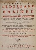 ° Tirion, Isaak. Het Verheerlykt Nederland of Kabinet van Hedendaagsche Gezigten ...2 vols. (